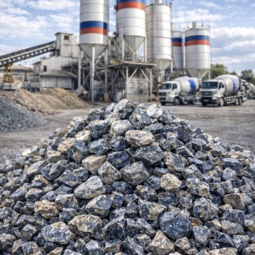 Piedra Triturada 1/2” de Canto Rodado Natural para Concreto y Construcción Premium